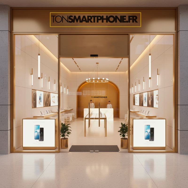 Façade de la boutique